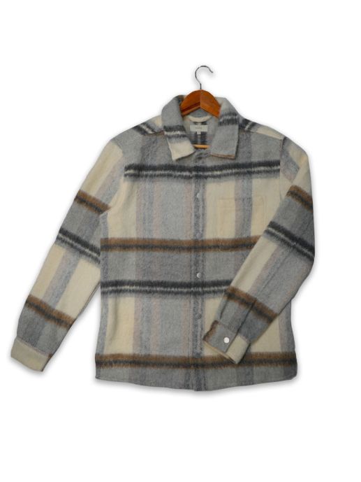 Checked overshirt