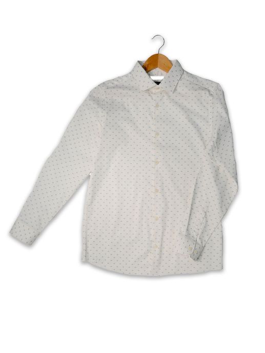 Spaced out geometric printed shirt