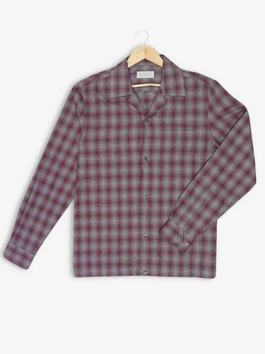 Checks regular fit full sleeve shirt