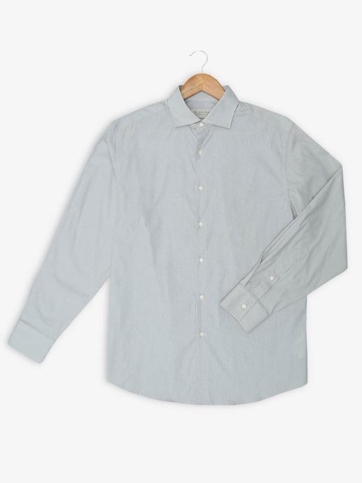 Grey Pin Stripe Shirt