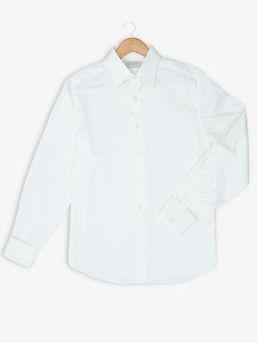 White Satin Shirt