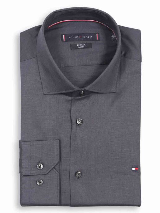 TOMMY HILFIGER SOLID FLEX SHIRT