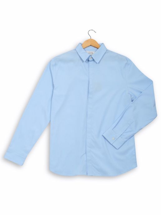 COS Concelled Placket Full Sleeve Shirt