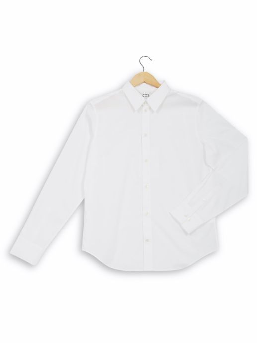 COS White Full sleeve shirt 