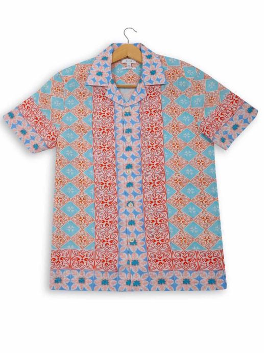 Printed Resort Collar shirt