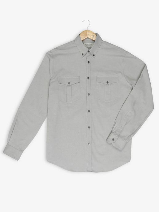 Regular Full Sleeve Clean Utility Shirt