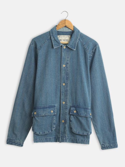 Denim overshirt