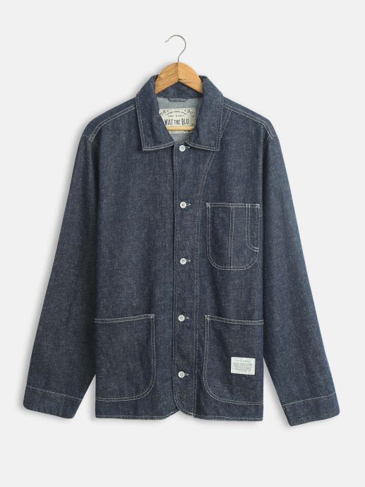 Denim work jacket