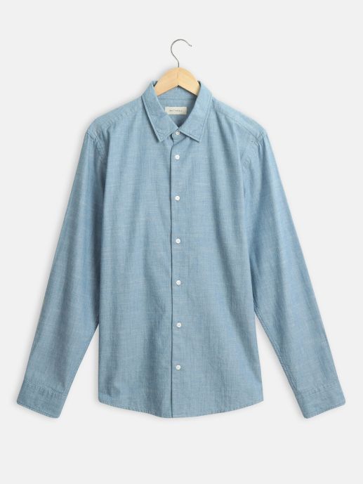 Cotton denim shirt