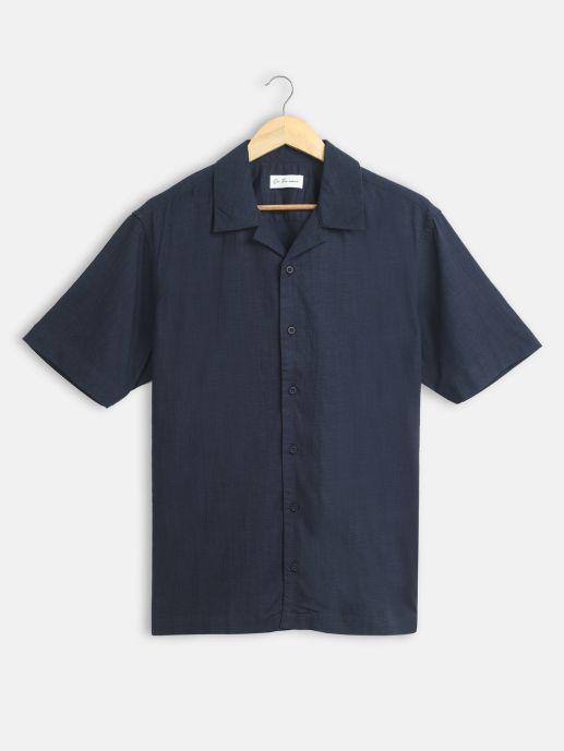 Navy resort shirt