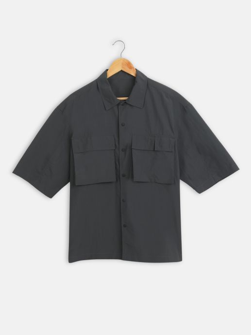 Grey utility shirt