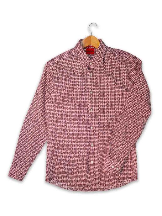 Printed cotton shirt