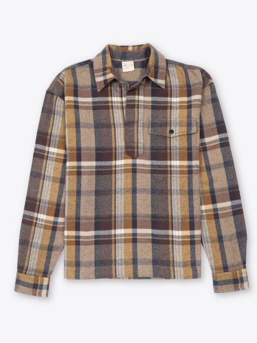 Y/D,Grindle flannel shacket 