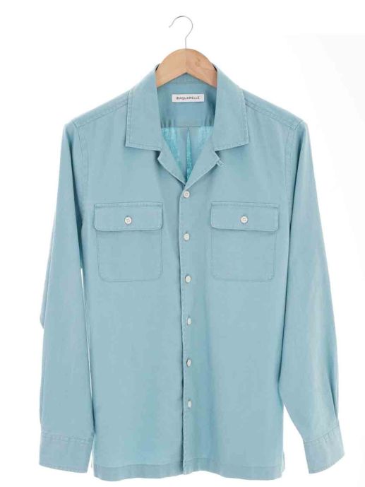 SLUB GARMENT DYE SHACKET
