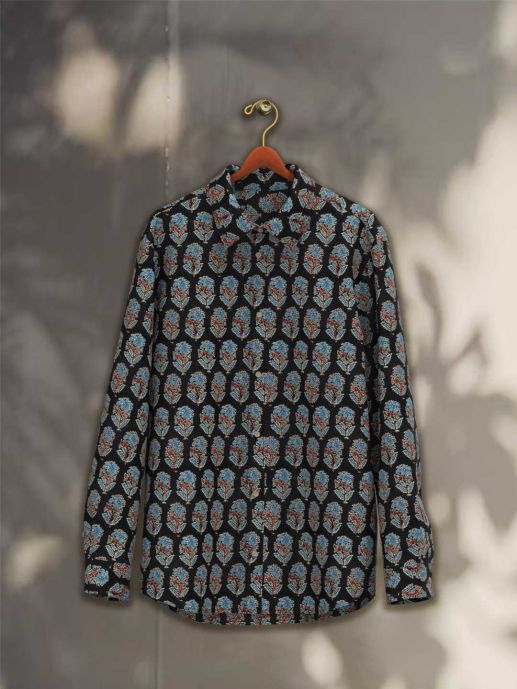 Ajarakh Print Full sleeve Shirt