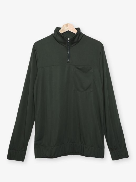 Half-Zip Comfort Hoodie