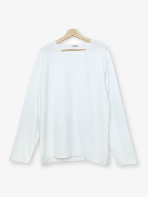 Square Neck Sweatshirt