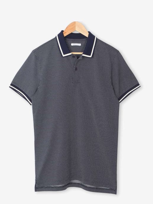 Navy Elegance Mercer Polo