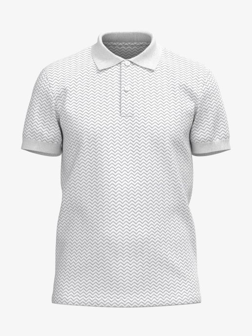 Pure White ComfortBlend Polo