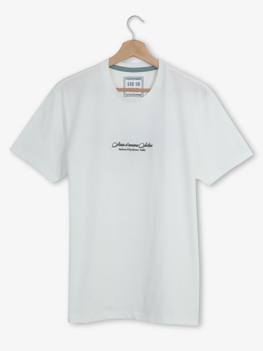 Classic White Men's Tee