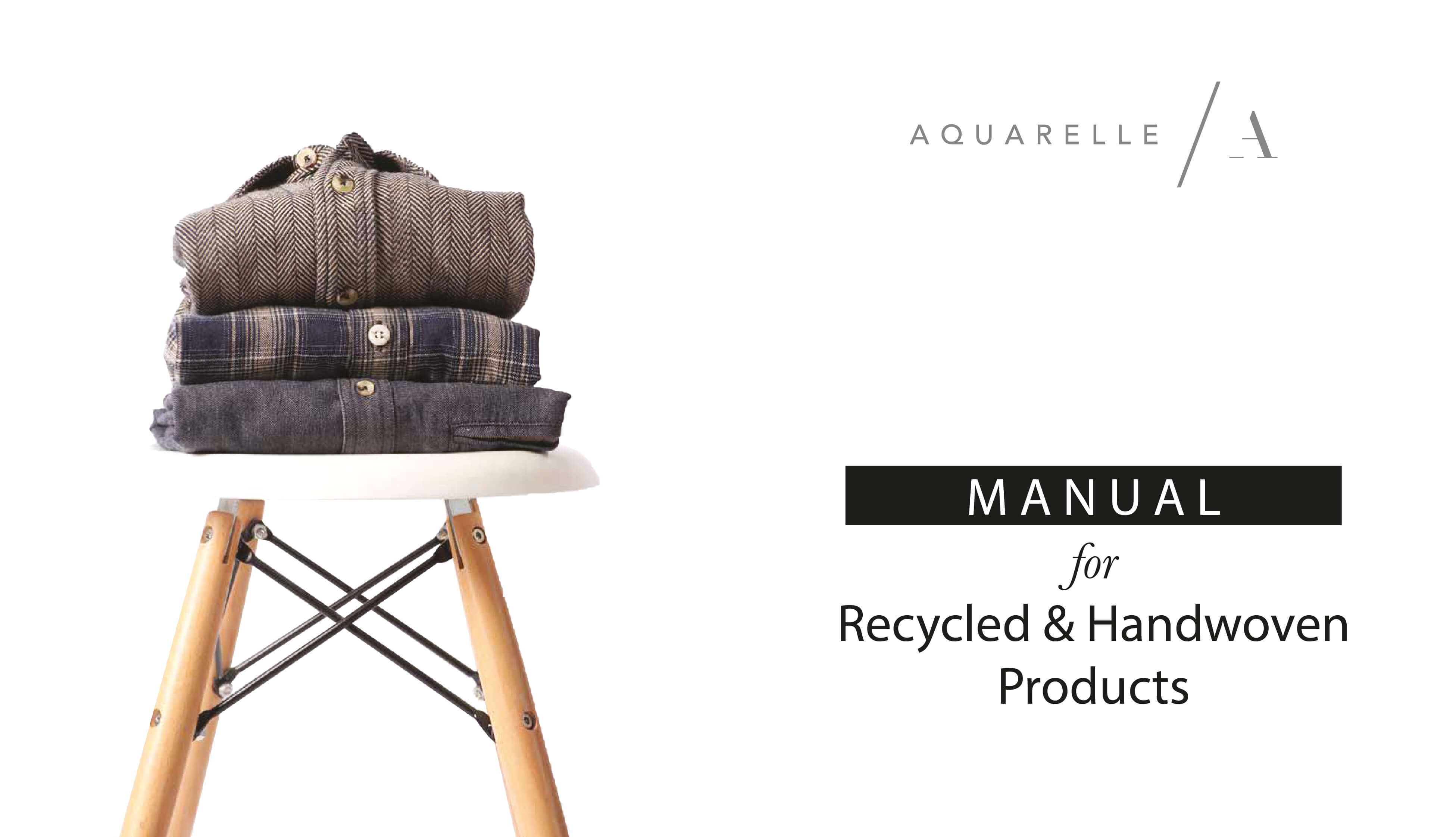 Manual for Recycled and Hand-woven Products